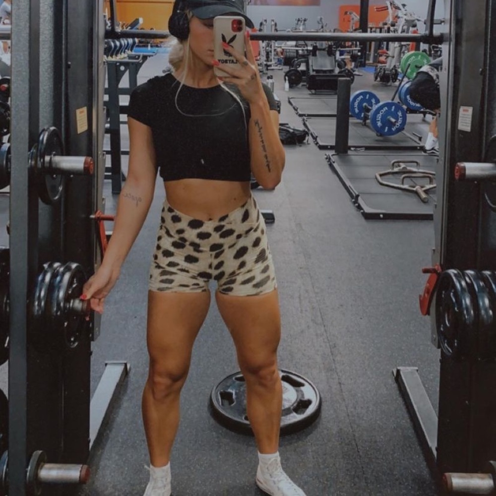 Cheetah Workout Shorts